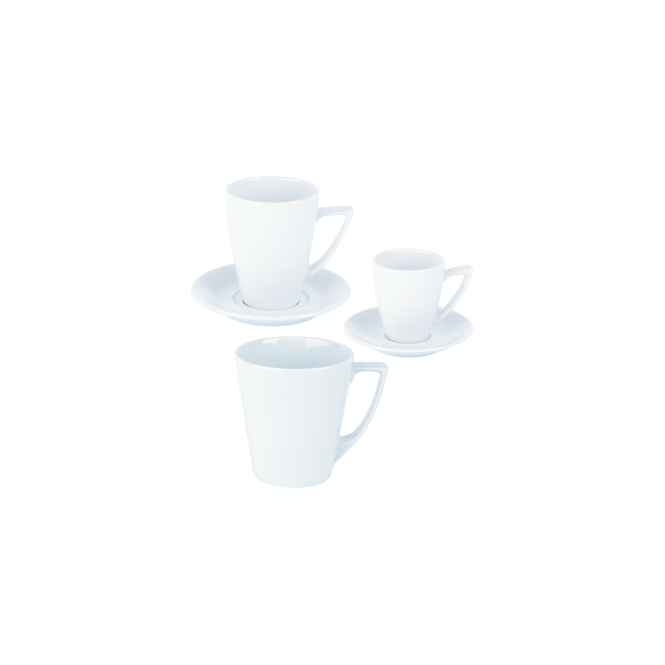 Club Napoli Espresso Cups--set of 6 cups and saucers